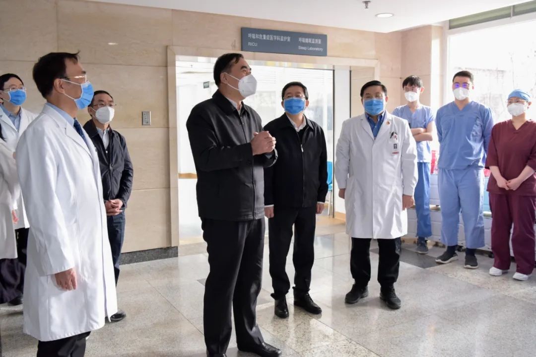 国家卫生健康委副主任李斌一行慰问北大第一医院一线医务人员